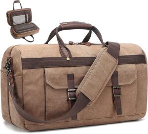 Best Canvas Leather Duffle Bags of 2023