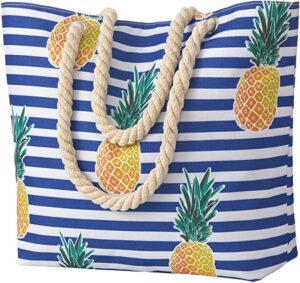 Best Pineapple Beach Tote Bags 2023