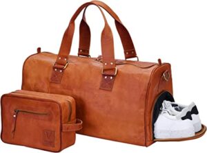 Best Brown Leather Duffle Bag Mens 2023