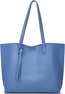 Best Blue Leather Tote 2023