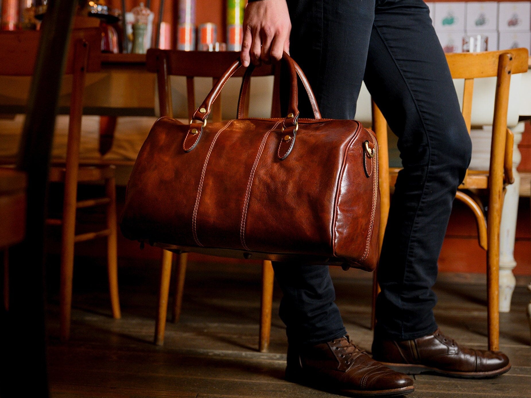 Best Brown Leather Duffle Bag Mens 2023: A Review and Buying Guide